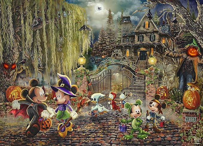 Mickey et Minnie pour Halloween