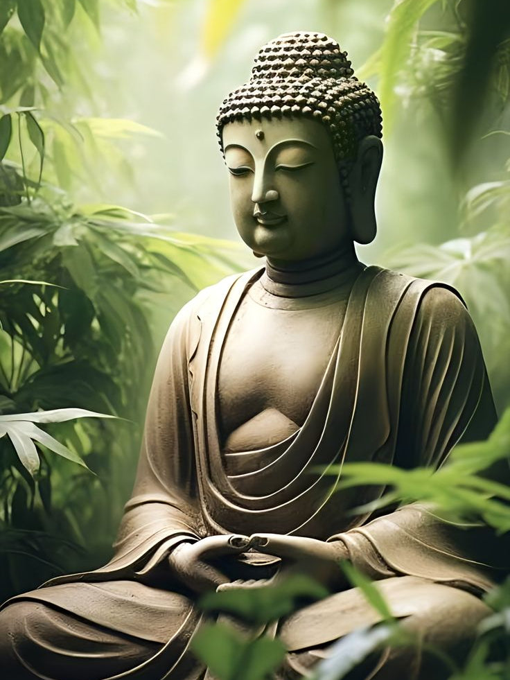 Bouddha de la forêt de bambous
