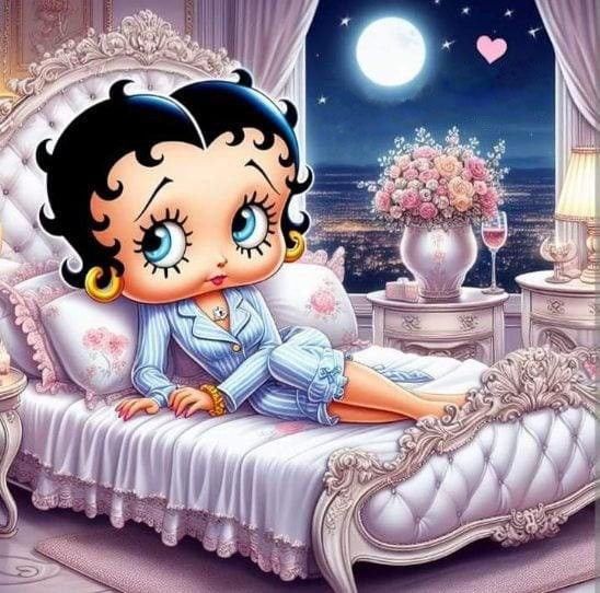 Bonne nuit Betty Boop