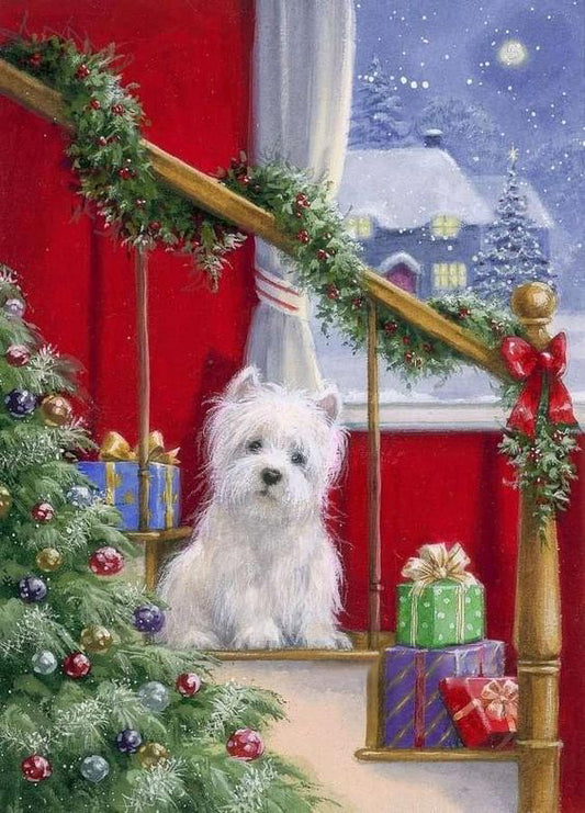 Chiot de Noël