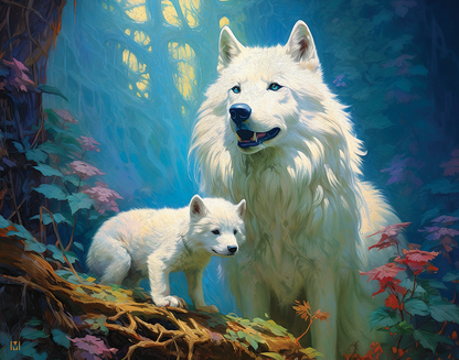 Famille de Loups