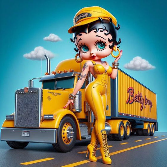 Betty Boop et le Camion