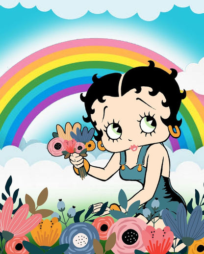 Betty Boop Arc-en-ciel