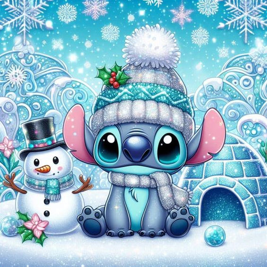 Stitch et le Château de Neige