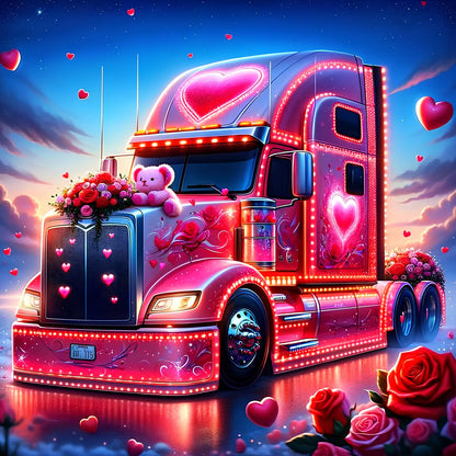 Coeur Rose Camions