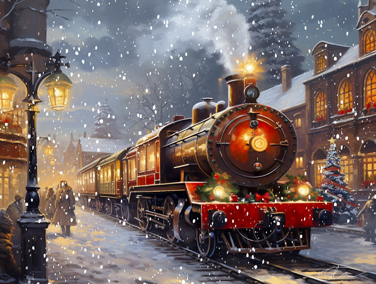 Train de Noël